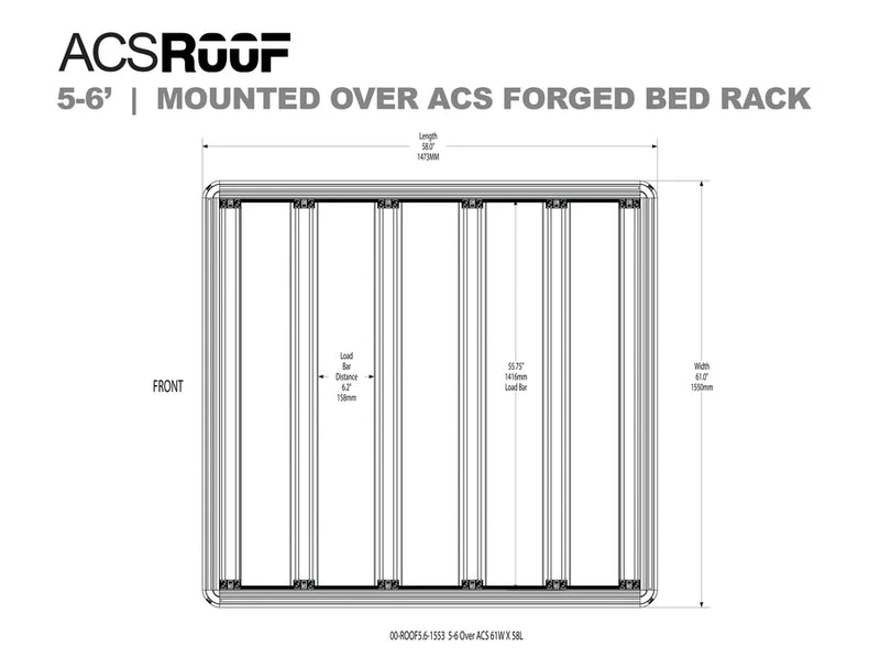 Load image into Gallery viewer, Leitner ACS ROOF for Over ACS FORGED &amp; CLASSIC Bedrack
