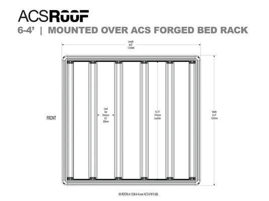 Leitner ACS ROOF for Over ACS FORGED & CLASSIC Bedrack