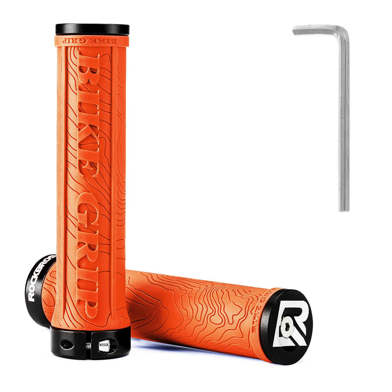 Load image into Gallery viewer, ROCKBROS Bike Handlebar Grips Double Lock-on MTB Bicycle Handle Bar Grips
