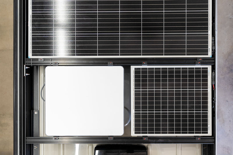 Load image into Gallery viewer, Sprinter Drop Down Solar Panel Brackets (Set of 4)
