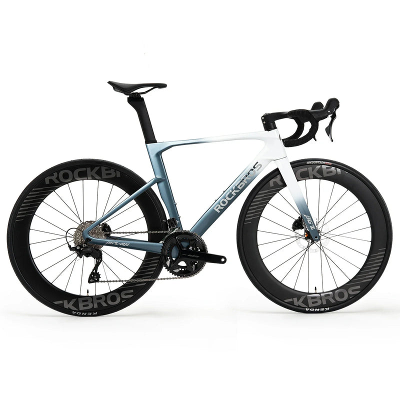Load image into Gallery viewer, PGZ - Carbon Fiber Road Bike – Blue/Green
