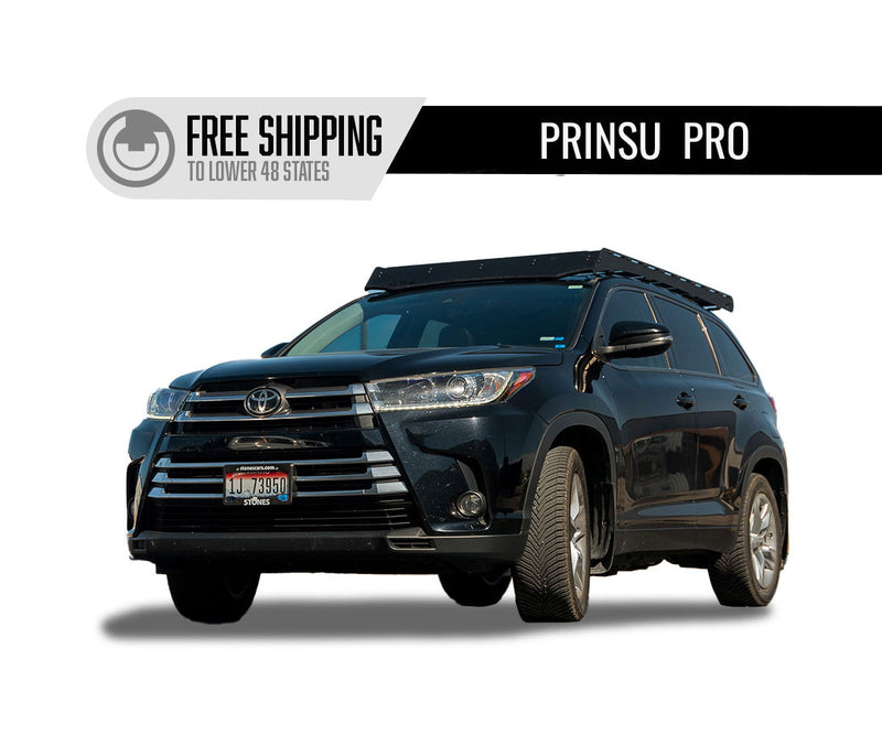 Load image into Gallery viewer, CBI Off Road Toyota Highlander Prinsu Pro Roof Rack | 2014-2019
