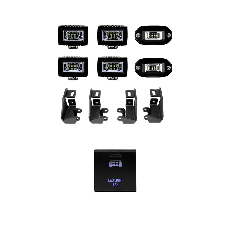 Load image into Gallery viewer, Cali Raised LED Premium Roof Rack Lighting Kit for Tundra
