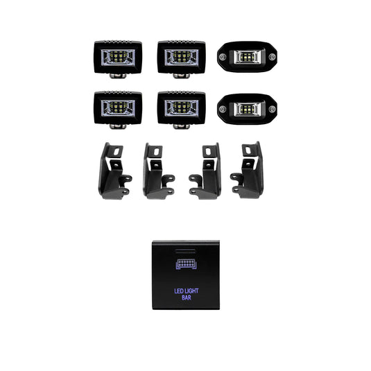 Cali Raised LED Premium Roof Rack Lighting Kit for Tundra