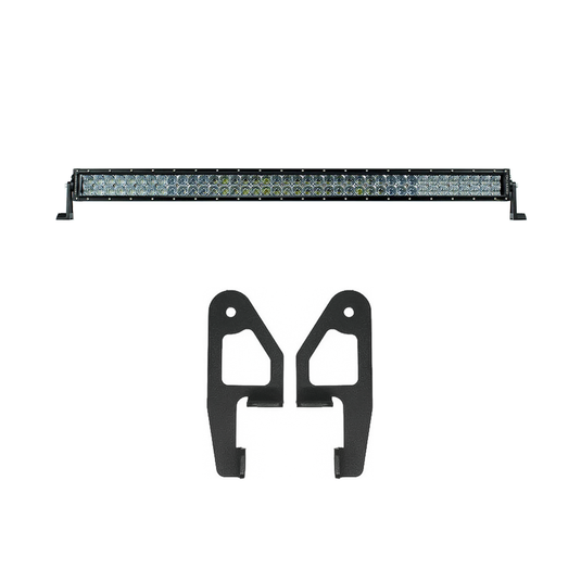 Premium Roof Rack Front Light Bar Kit for 2010-2024 Toyota 4Runner