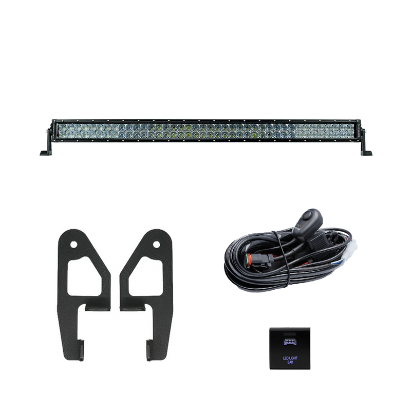 Load image into Gallery viewer, Premium Roof Rack Front Light Bar Kit for 2024+ Toyota Tacoma/2025+ Toyota 4Runner
