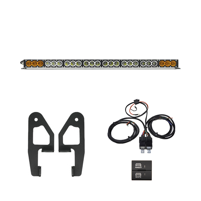 Load image into Gallery viewer, Premium Roof Rack Front Light Bar Kit for 2024+ Toyota Tacoma/2025+ Toyota 4Runner
