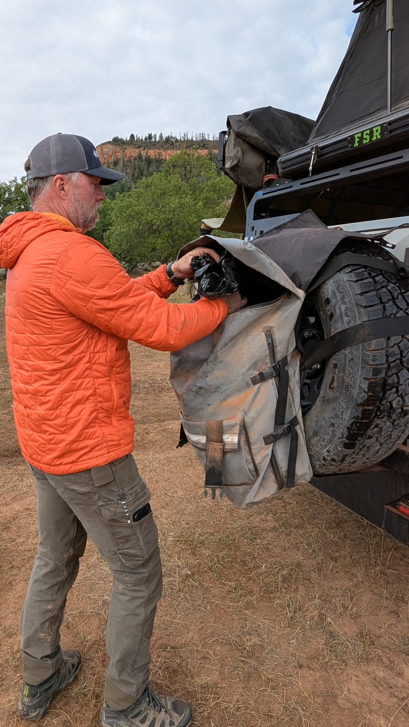 Load image into Gallery viewer, The Max Adventure Spare Tire Trash Bag
