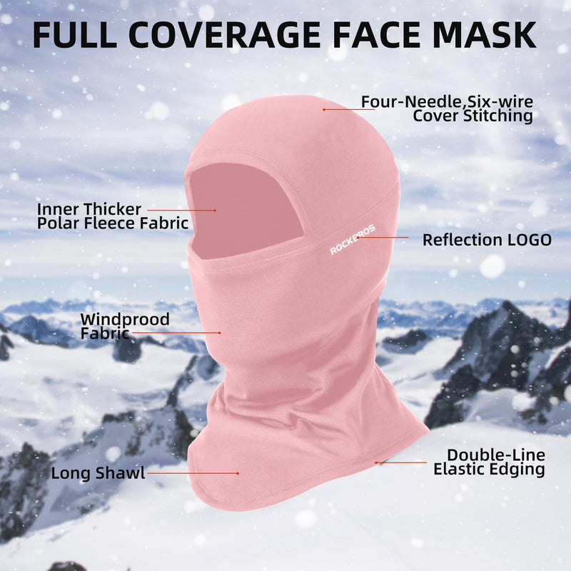 Load image into Gallery viewer, ROCKBROS Balaclava Ski Mask, Windproof Thermal Winter Neck Warmer Hood for Men  Women
