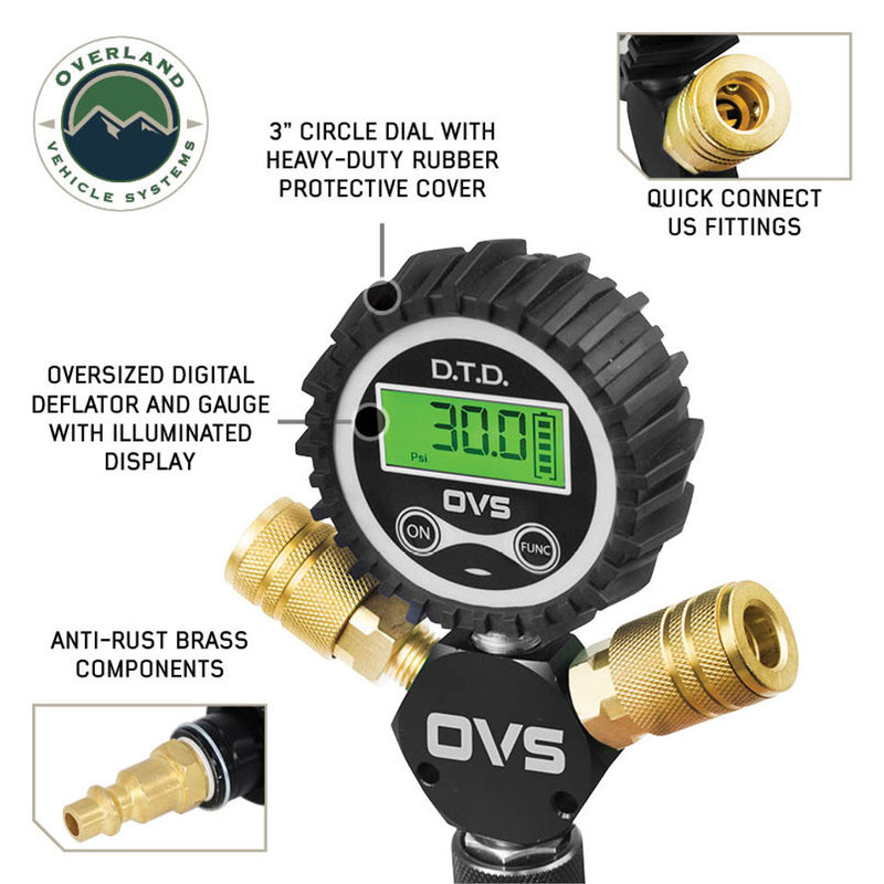 Load image into Gallery viewer, OVS Quick Flate Tire Inflation/Deflation Systems - 2 or 4 Tire Systems
