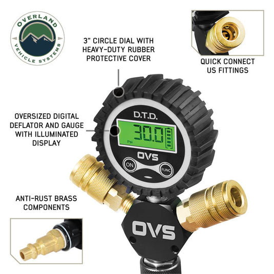 OVS Quick Flate Tire Inflation/Deflation Systems - 2 or 4 Tire Systems