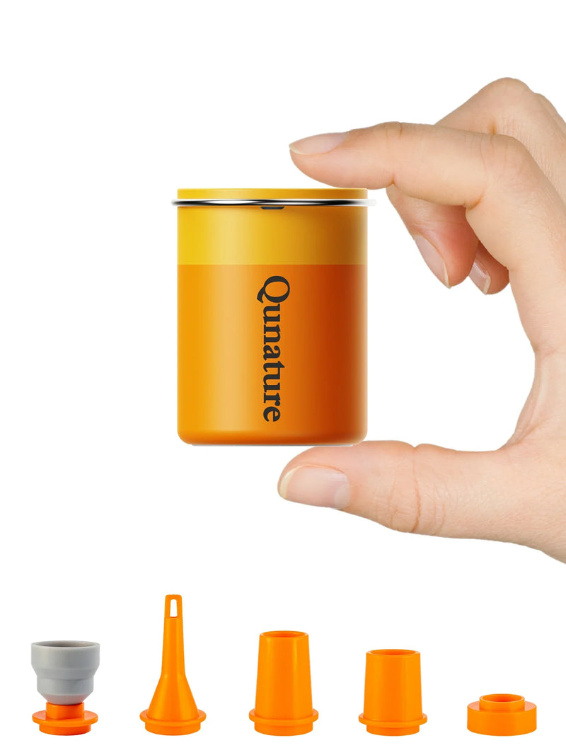 Load image into Gallery viewer, Qunature Mini Electric Pump 1500mAh for Air Bed Mattress,Pool Floats,Swimming Ring,Vacuum Storage Bags

