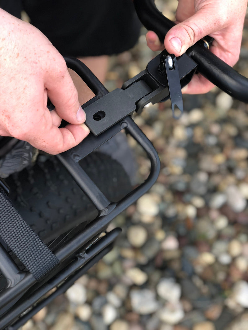 Load image into Gallery viewer, Additional Hitch for Aluminum Bike/Hand Cart
