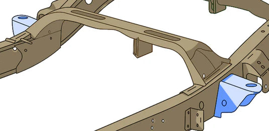 Rust Buster Rear Cab Mount For 1999-2013 GM Pickups