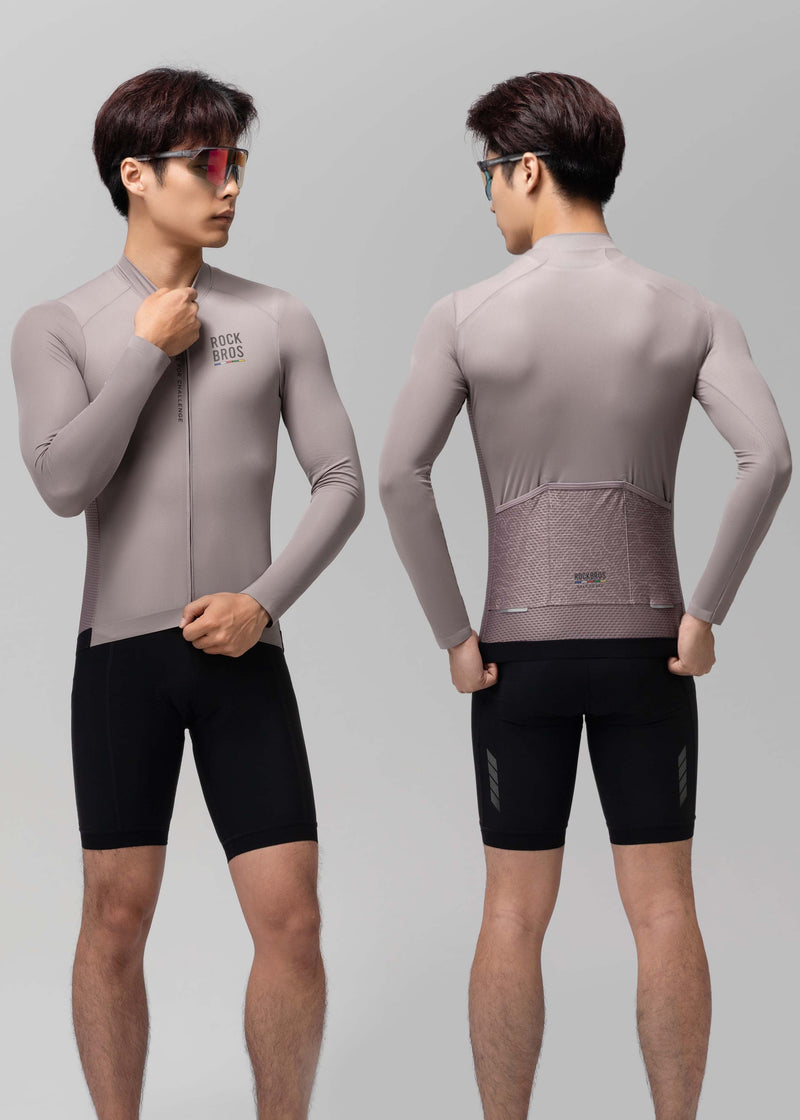 Load image into Gallery viewer, Road to Sky Men's Cycling Long-Sleeve Jersey Pro | ROCKBROS
