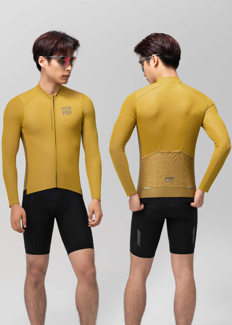Load image into Gallery viewer, Road to Sky Men's Cycling Long-Sleeve Jersey Pro | ROCKBROS
