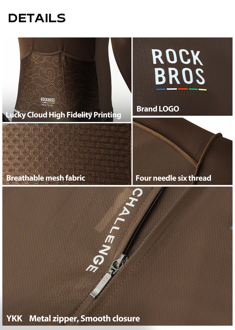 Load image into Gallery viewer, Road to Sky Men's Cycling Long-Sleeve Jersey Pro | ROCKBROS
