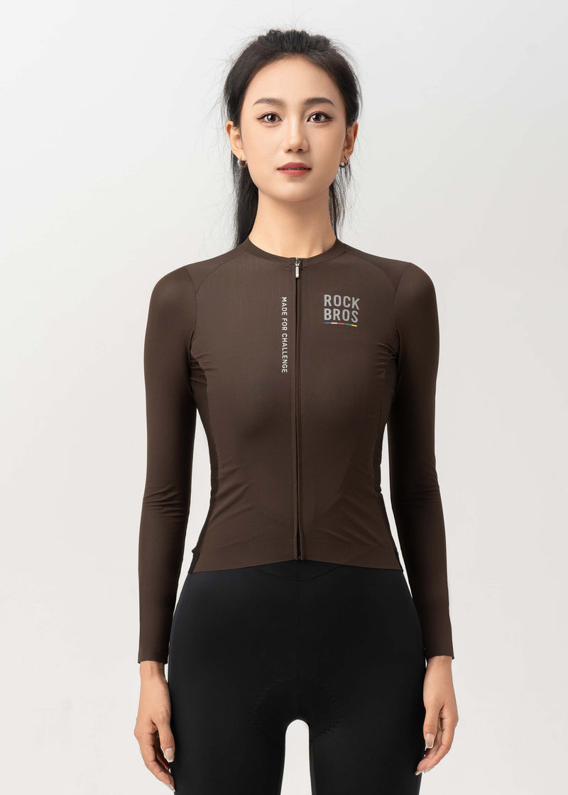 Load image into Gallery viewer, Road to Sky Women's Cycling Long-Sleeved Jersey Pro | ROCKBROS
