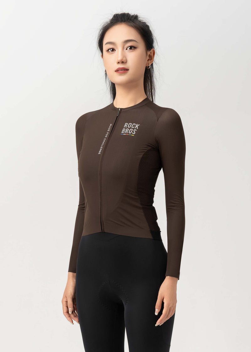Load image into Gallery viewer, Road to Sky Women's Cycling Long-Sleeved Jersey Pro | ROCKBROS

