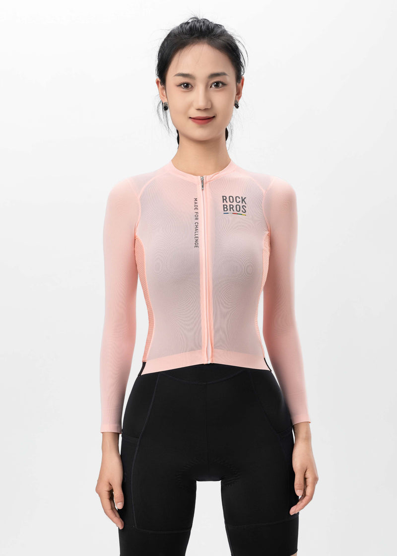 Load image into Gallery viewer, Road to Sky Women's Cycling Long-Sleeved Jersey Pro | ROCKBROS
