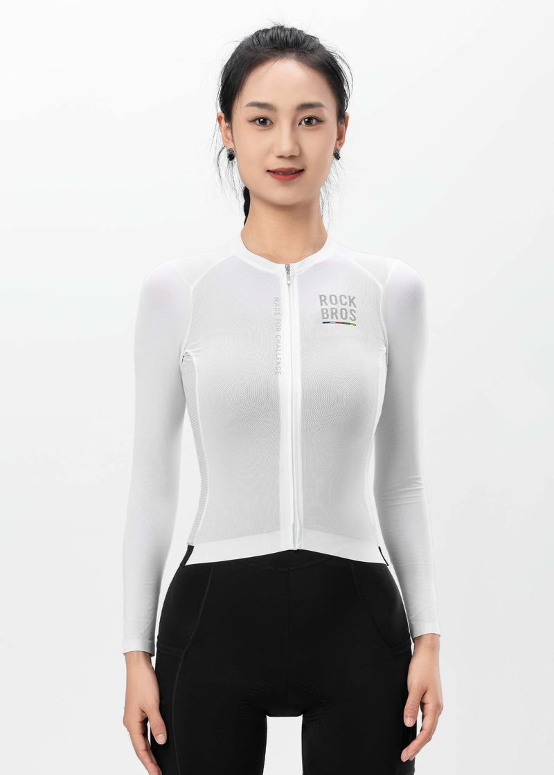 Load image into Gallery viewer, Road to Sky Women's Cycling Long-Sleeved Jersey Pro | ROCKBROS
