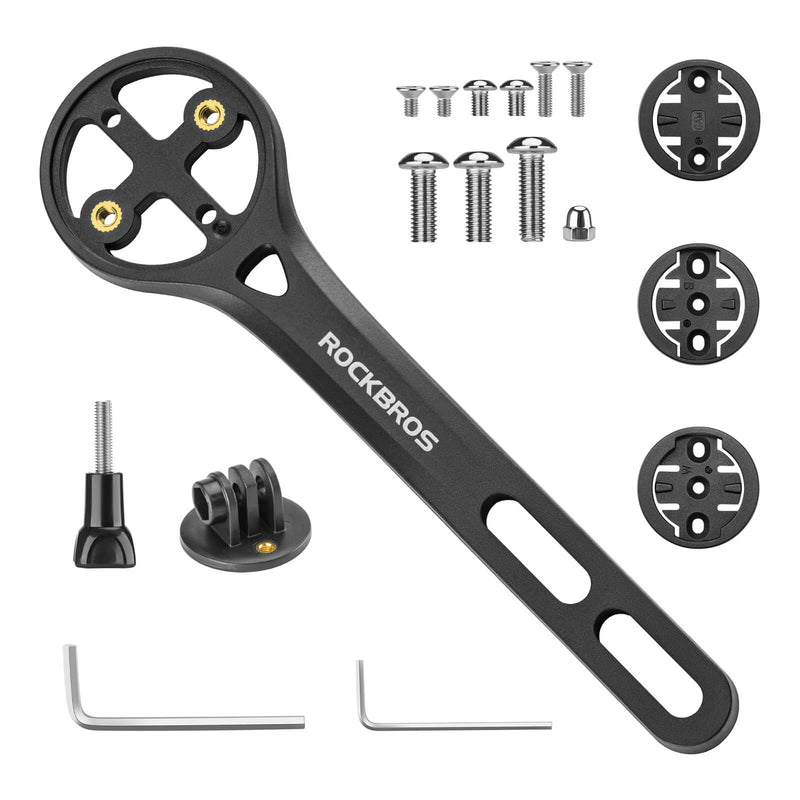 Load image into Gallery viewer, ROCKBROS Bicycle Computer Mount Compatible with Sport Camera Adapter
