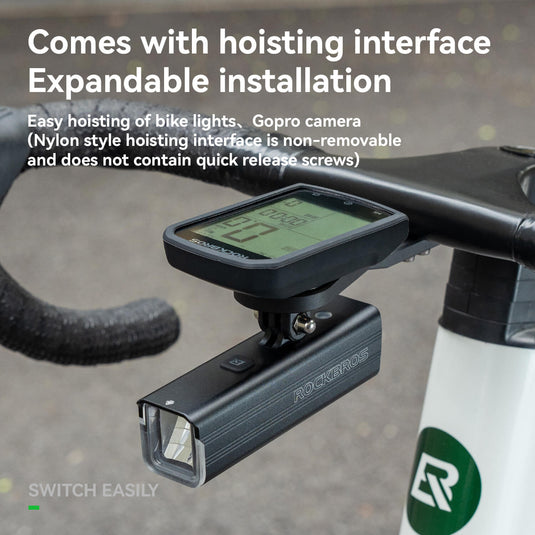 ROCKBROS Bicyle Computer Stand Handlebar Extension Bracket