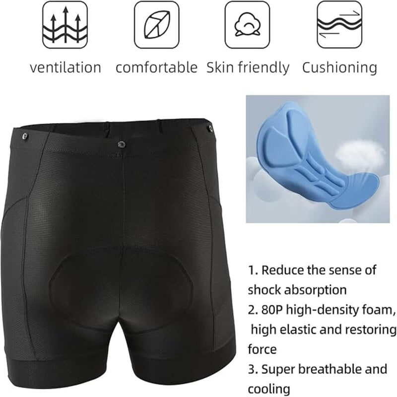 Load image into Gallery viewer, ROCKBROS Breathable Cycling Trousers 2 in 1 With Quick-Drying Padding
