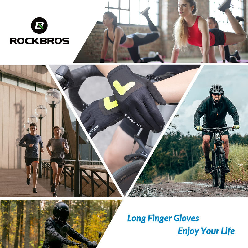 Load image into Gallery viewer, ROCKBROS Breathable Touchscreen Non-Slip Lightweight Cycling Gloves for MTB
