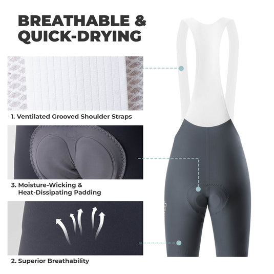 ROCKBROS DOLOMITI Pads Men’s Cycling Bib Shorts - YDDK008