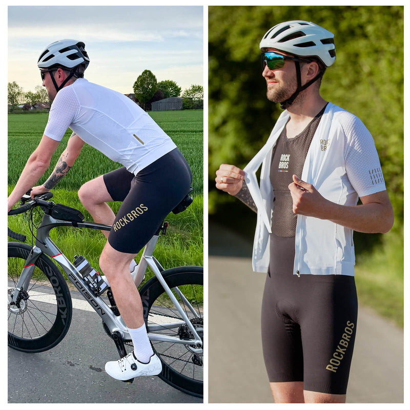 Load image into Gallery viewer, ROCKBROS DOLOMITI Pads Men’s Cycling Bib Shorts - YDDK008
