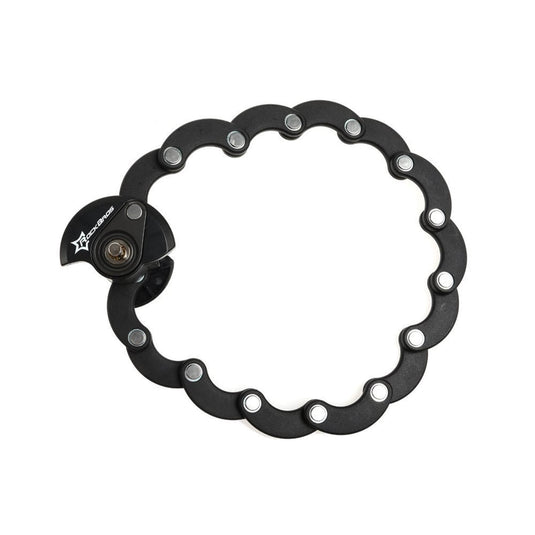 ROCKBROS Folding Bike Lock Anti-theft Alloy Lock with Mounting Bracket