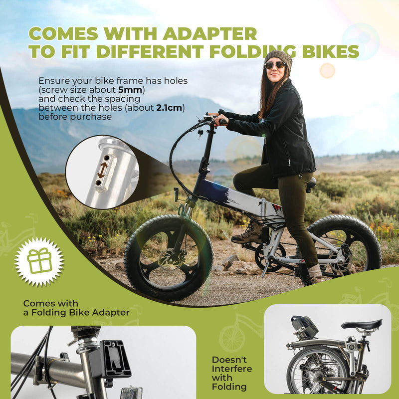 Load image into Gallery viewer, ROCKBROS Bike Handlebar Bag 1.8L For Folding Bike
