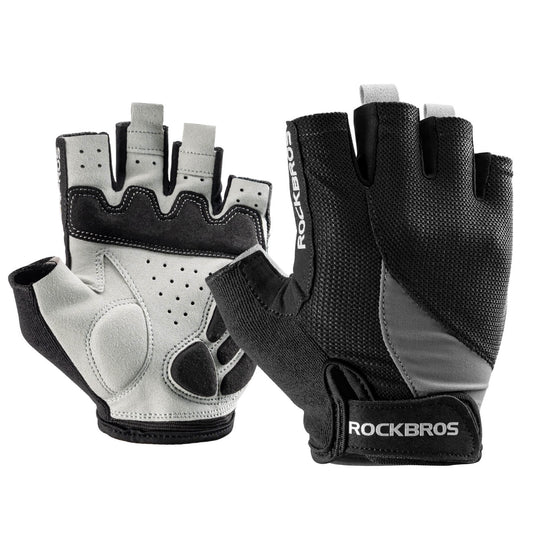 ROCKBROS Half-Finger Gel Padded Cycling Gloves Summer