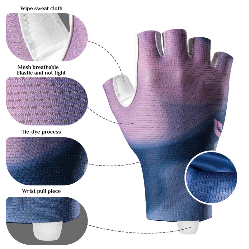 Load image into Gallery viewer, ROCKBROS Half-Finger Women Cycling Gloves Shock-Absorbing
