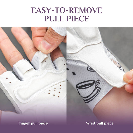 ROCKBROS Half-Finger Women Cycling Gloves Shock-Absorbing