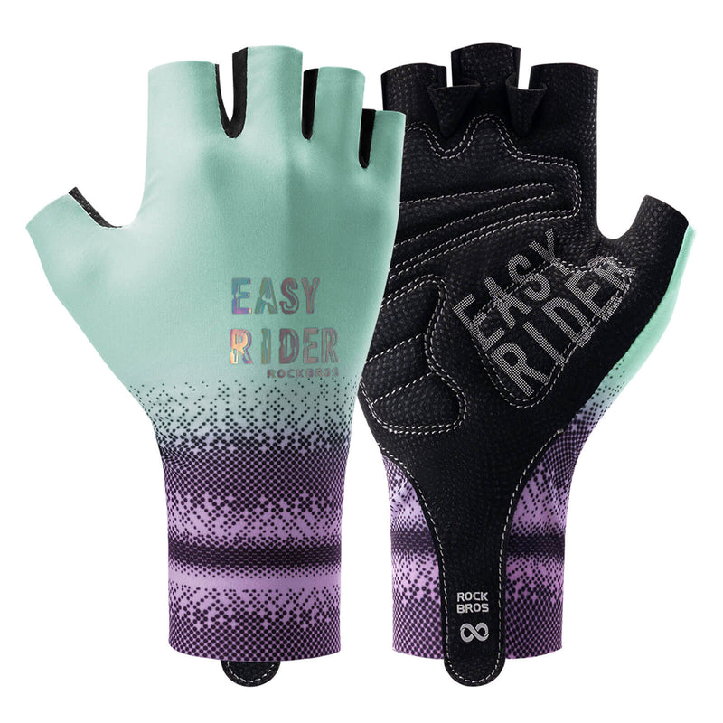 Load image into Gallery viewer, ROCKBROS Half-Finger Women Cycling Gloves Summer Gradient
