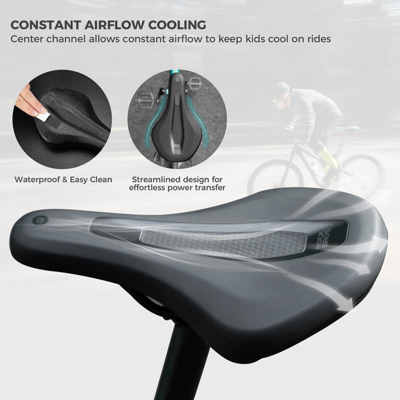 Load image into Gallery viewer, ROCKBROS Kids Bike Saddle Comfortable
