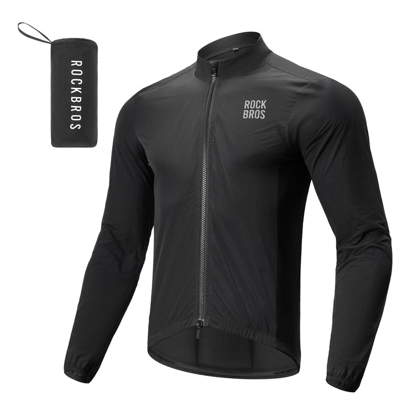Load image into Gallery viewer, ROCKBROS Long-Seeved Cycling Windbreaker Jacket Foldable
