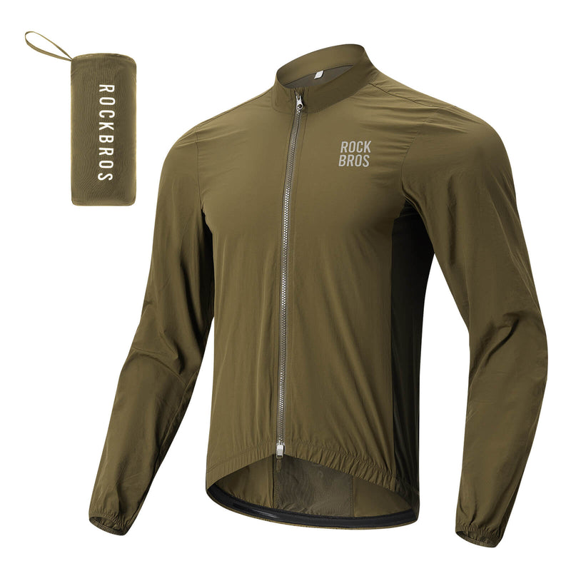 Load image into Gallery viewer, ROCKBROS Long-Seeved Cycling Windbreaker Jacket Foldable
