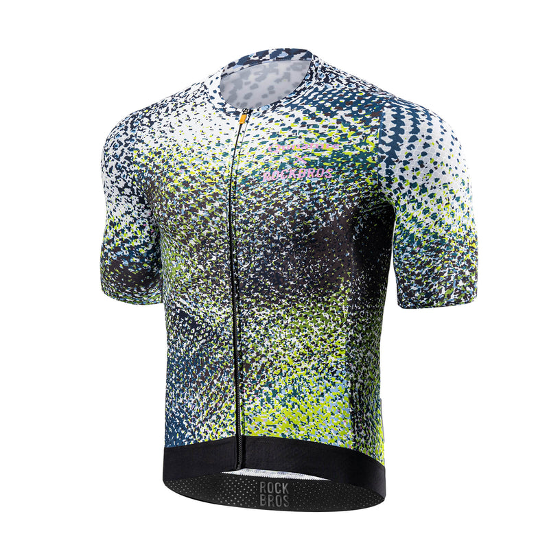 Load image into Gallery viewer, ROCKBROS Men's Short-Sleeve Camouflage Reflective Cycling Jersey
