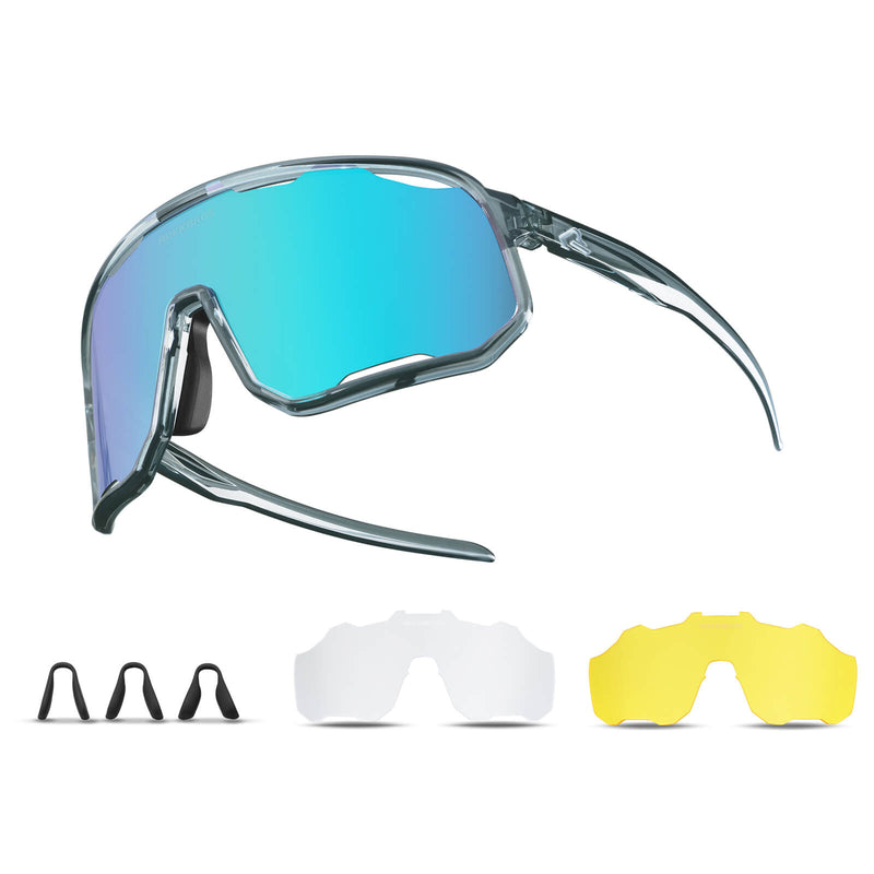 Load image into Gallery viewer, Transparent Windproof Polarized Cycling Glasses
