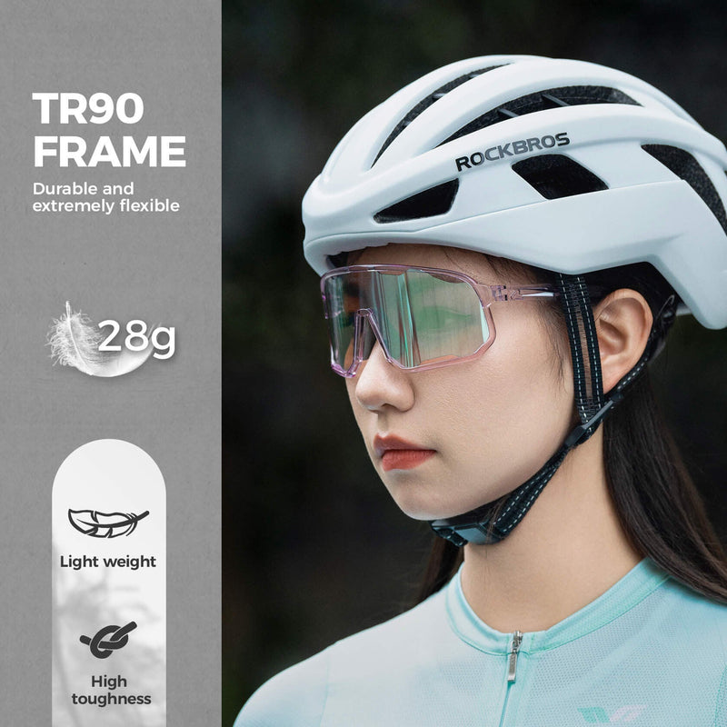 Load image into Gallery viewer, Transparent Windproof Polarized Cycling Glasses
