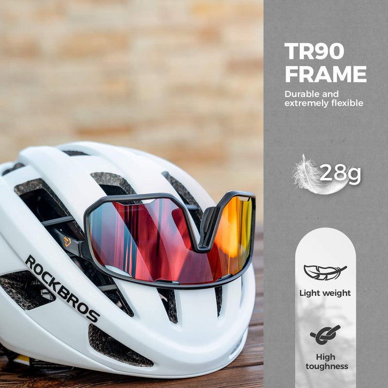 Load image into Gallery viewer, Transparent Windproof Polarized Cycling Glasses
