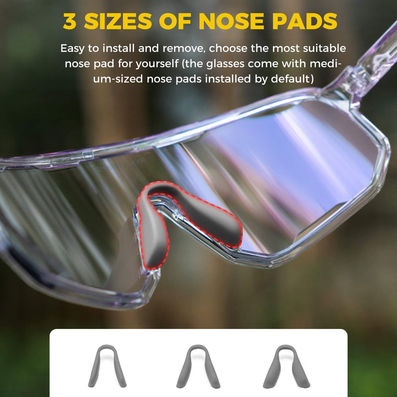 Load image into Gallery viewer, Transparent Windproof Polarized Cycling Glasses
