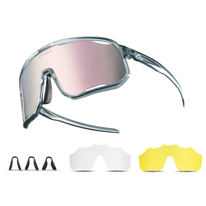 Load image into Gallery viewer, Transparent Windproof Polarized Cycling Glasses
