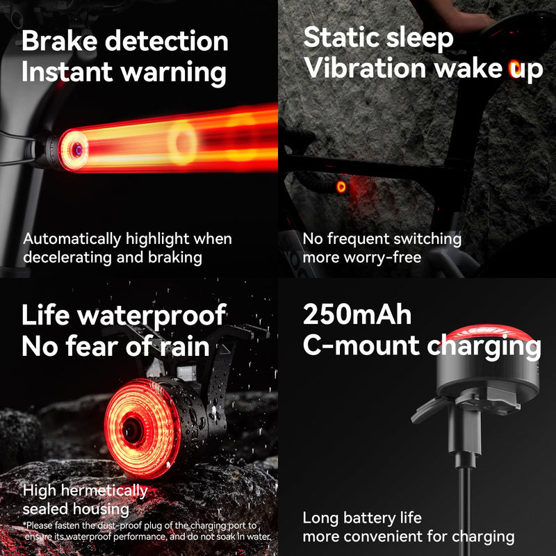Load image into Gallery viewer, R0 Tail Light Brake sensor USB Handle Plug Smart Synchronization
