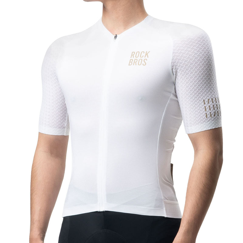 Load image into Gallery viewer, ROCKBROS Men's Short-Sleeve Cycling Jersey Diamond Pattern
