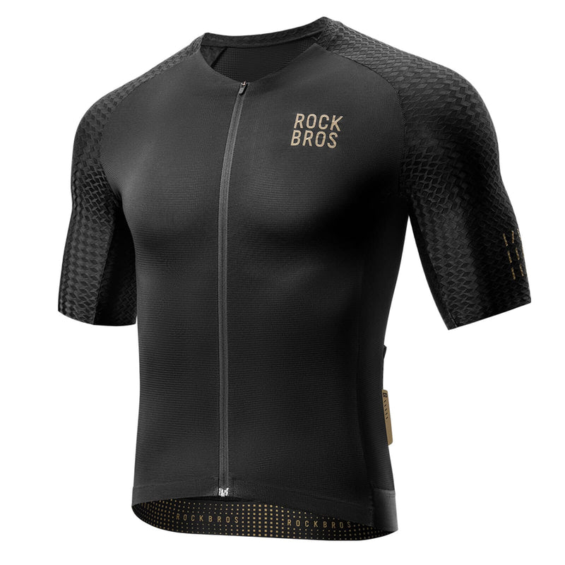 Load image into Gallery viewer, ROCKBROS Men's Short-Sleeve Cycling Jersey Diamond Pattern
