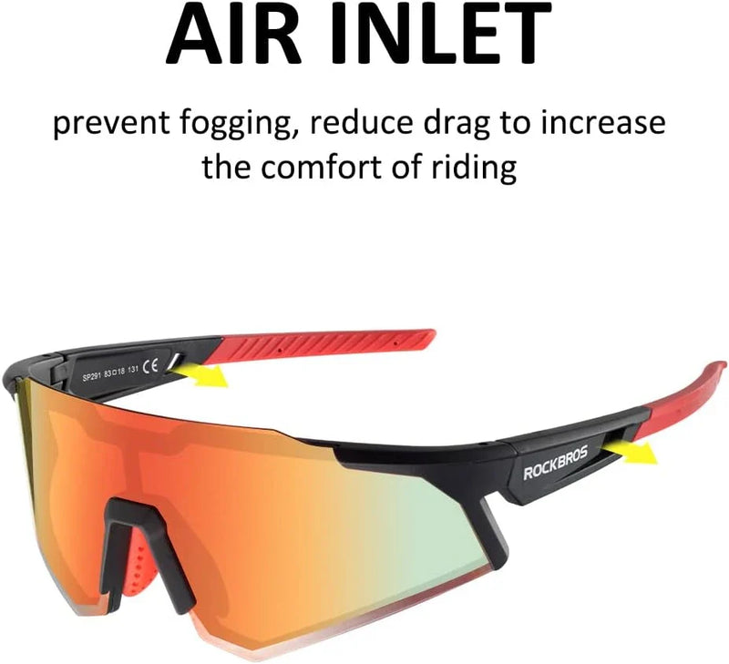 Load image into Gallery viewer, Ultralight 22g Polarised Sports Sunglasses
